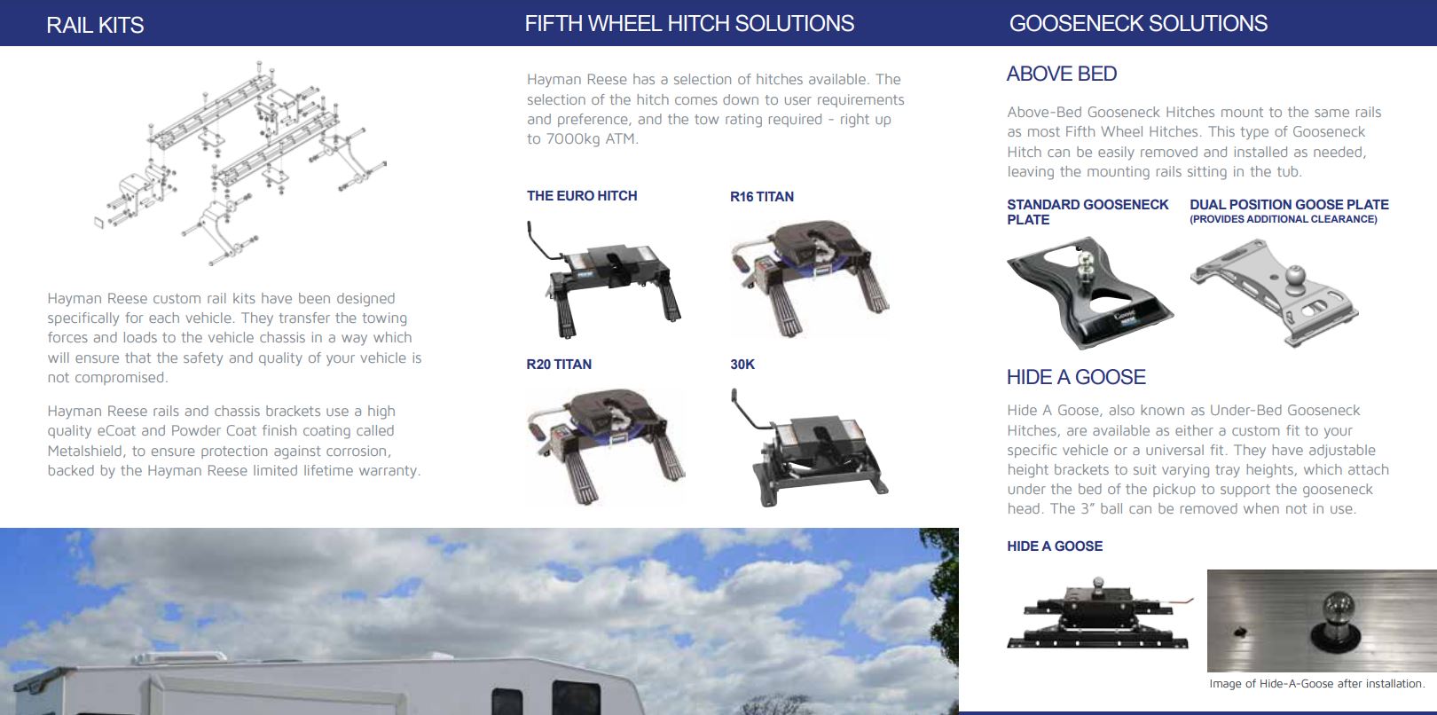 Fifth Wheel And Gooseneck